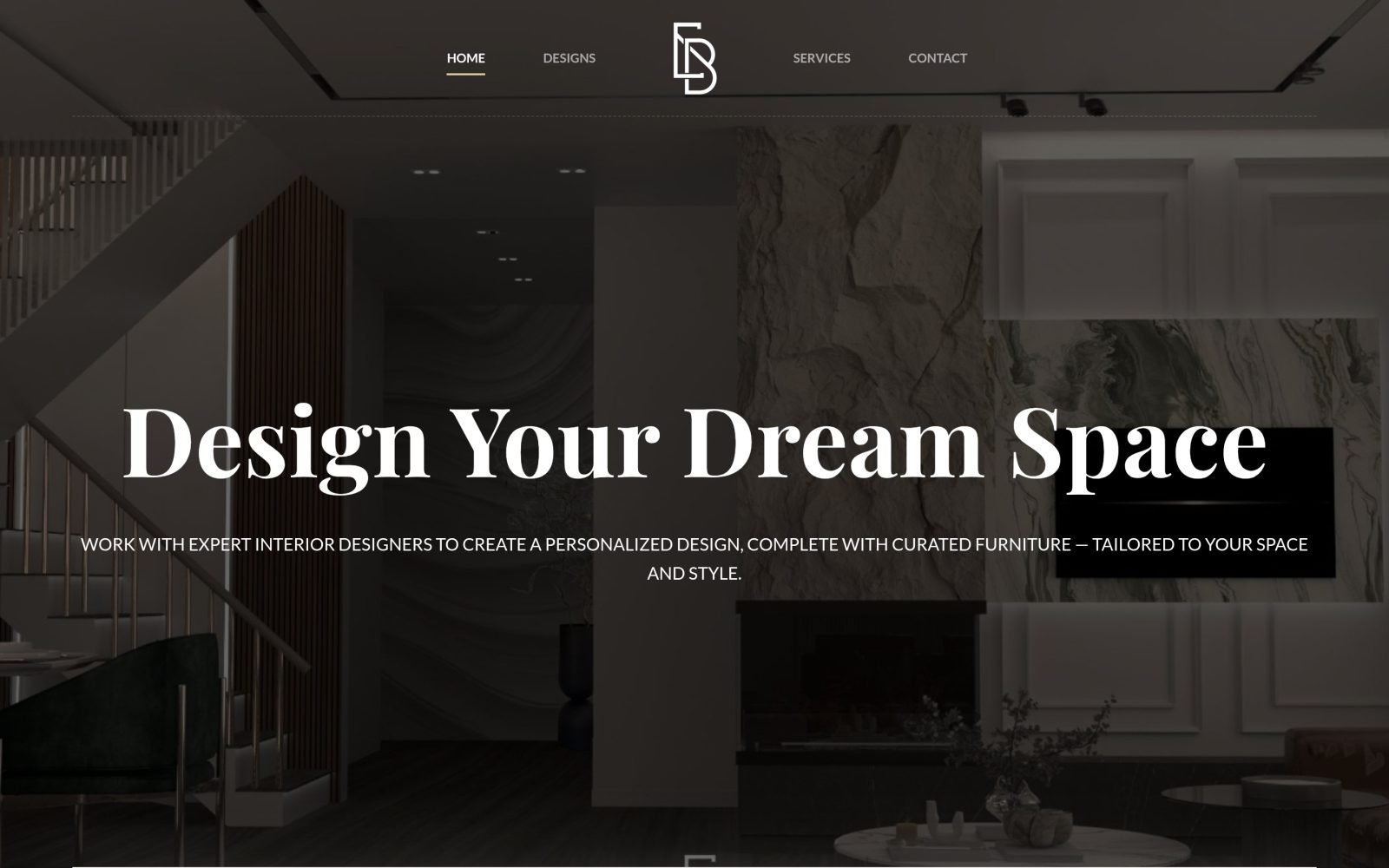 EB Interior website